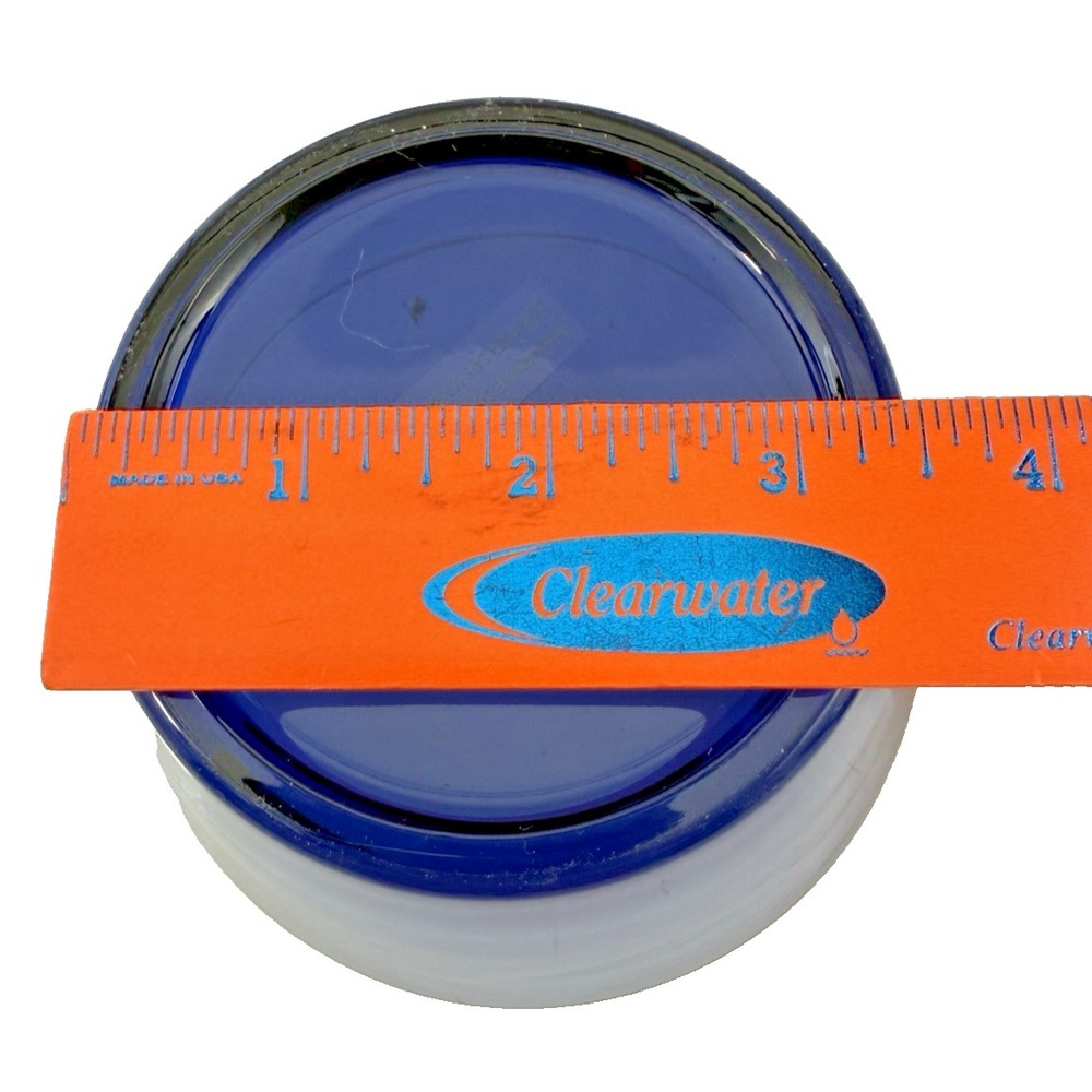 Cobalt Blue Sturdy Plastic Cereal or Soup Bowls 16 oz. Set of 4 Dishwasher Safe - Picture 5 of 8